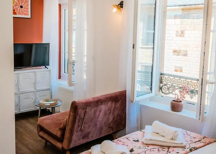 Lägenhet Cocon Segrais - T2 Vaugueux - Abbaye Aux Dames *